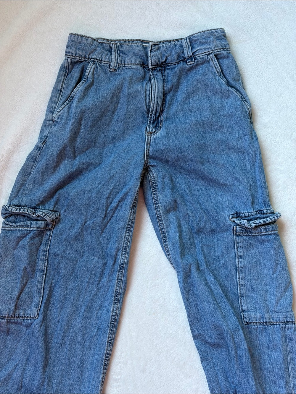 Dynamite Denim blue cargo jean pants